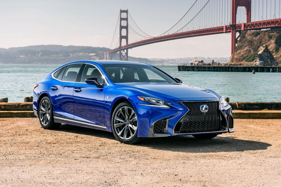  Lexus LS500 F-Sport 2017 года  (NA) (фото 63 из 66)